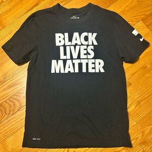 Nike Black Graphic Dri-FIT Tee